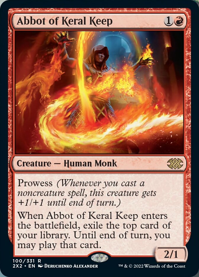 Abbot of Keral Keep [Double Masters 2022] - Destination Retro