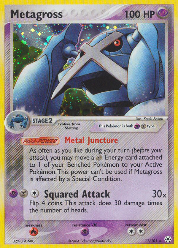 Metagross (11/101) [EX: Hidden Legends] - Destination Retro
