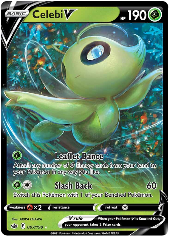 Celebi V (007/198) [Sword & Shield: Chilling Reign] - Destination Retro