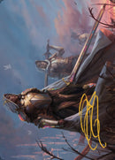 Danitha, Benalia's Hope Art Card (Gold-Stamped Signature) [Dominaria United Art Series] - Destination Retro