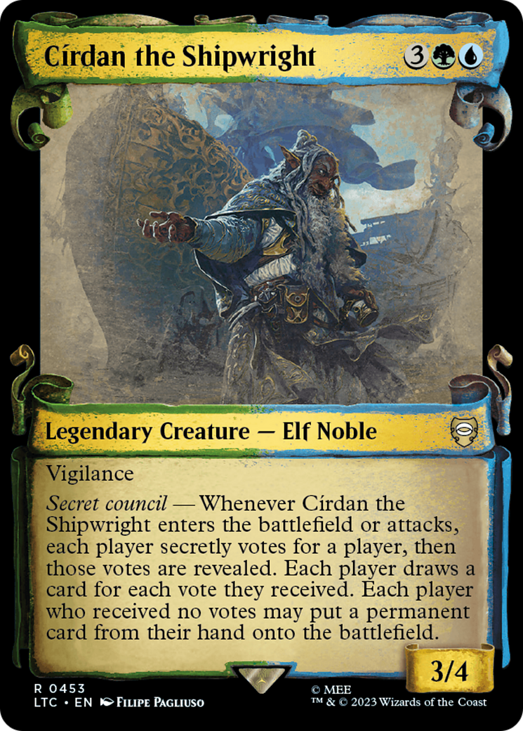 Cirdan the Shipwright [The Lord of the Rings: Tales of Middle-Earth Commander Showcase Scrolls] - Destination Retro