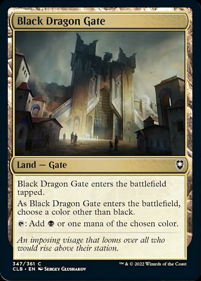 Black Dragon Gate [Commander Legends: Battle for Baldur's Gate] - Destination Retro
