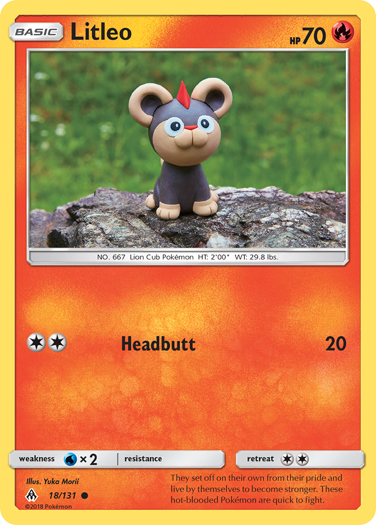 Litleo (18/131) [Sun & Moon: Forbidden Light] - Destination Retro