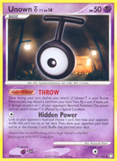 Unown T (67/123) [Diamond & Pearl: Mysterious Treasures] - Destination Retro