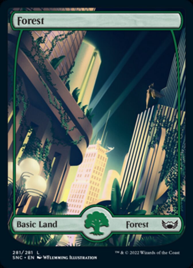 Forest (281) [Streets of New Capenna] - Destination Retro