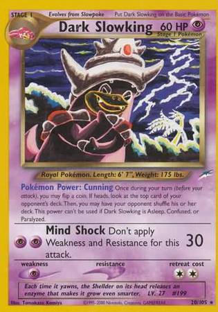 Dark Slowking (20/105) [Neo Destiny Unlimited] - Destination Retro