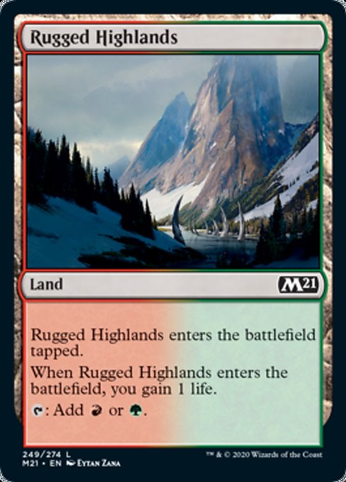 Rugged Highlands [Core Set 2021] - Destination Retro