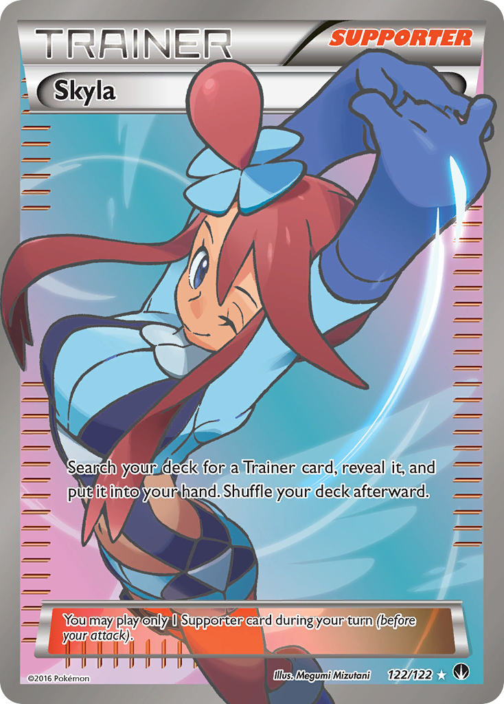 Skyla (122/122) [XY: BREAKpoint] - Destination Retro