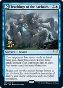 Teachings of the Archaics [Strixhaven: School of Mages Prerelease Promos] - Destination Retro