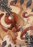 Soul Shatter Art Card (Gold-Stamped Signature) [Zendikar Rising Art Series] - Destination Retro