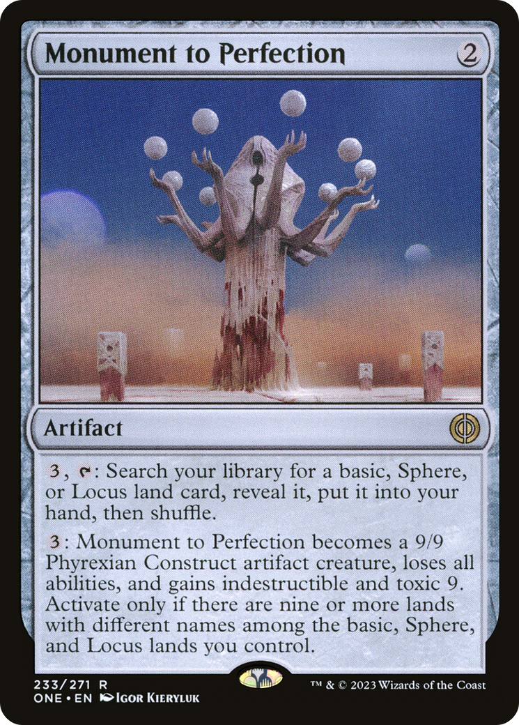 Monument to Perfection [Phyrexia: All Will Be One] - Destination Retro