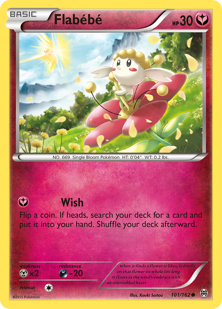 Flabebe (101/162) [XY: BREAKthrough] - Destination Retro