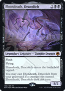 Ebondeath, Dracolich (Ampersand Promo) [Dungeons & Dragons: Adventures in the Forgotten Realms Promos] - Destination Retro