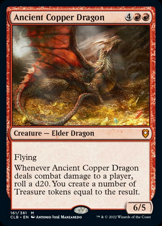 Ancient Copper Dragon [Commander Legends: Battle for Baldur's Gate] - Destination Retro