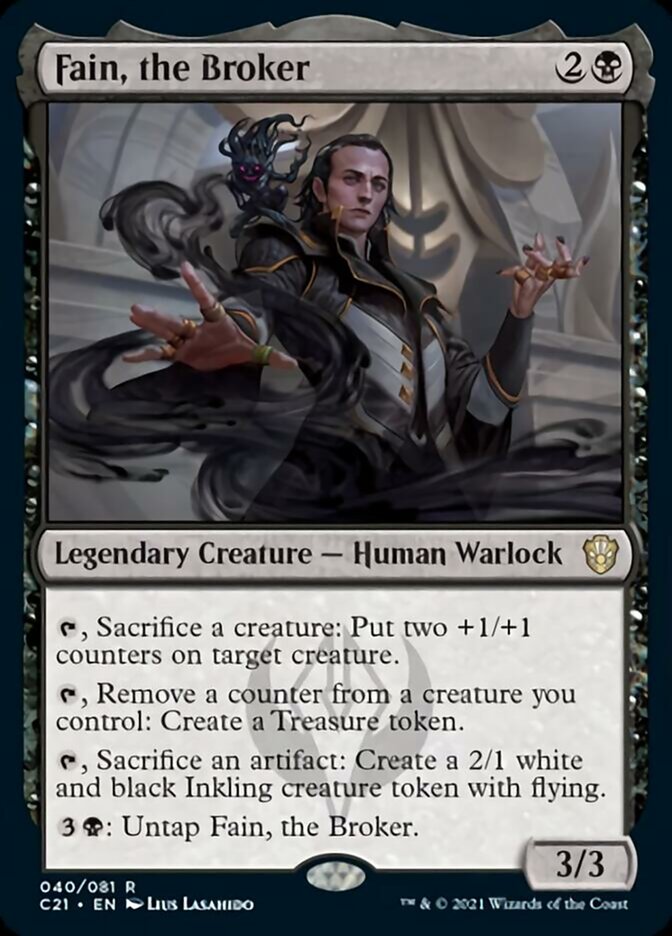 Fain, the Broker [Commander 2021] - Destination Retro
