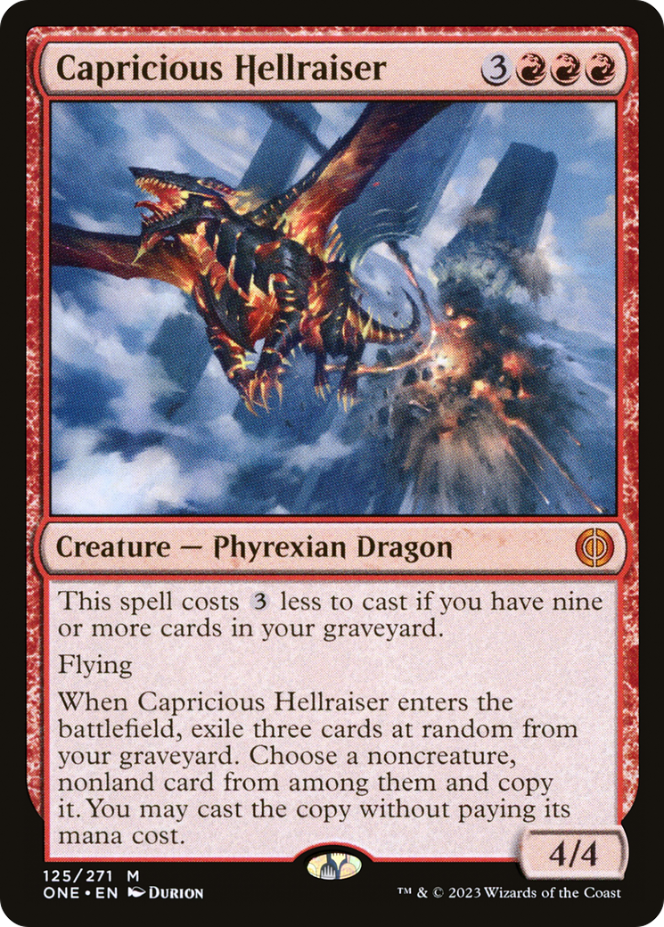 Capricious Hellraiser [Phyrexia: All Will Be One] - Destination Retro