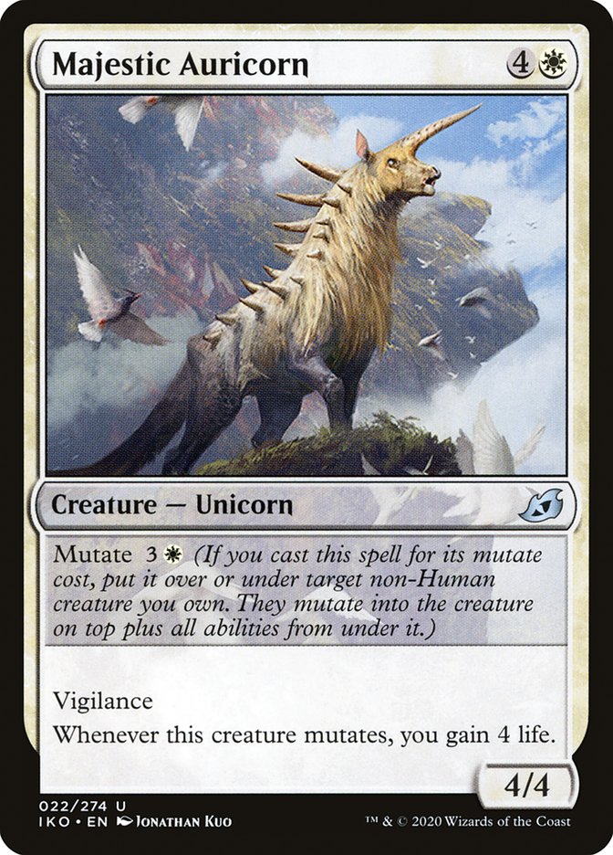 Majestic Auricorn [Ikoria: Lair of Behemoths] - Destination Retro
