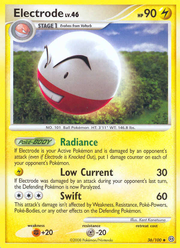 Electrode (36/100) [Diamond & Pearl: Stormfront] - Destination Retro