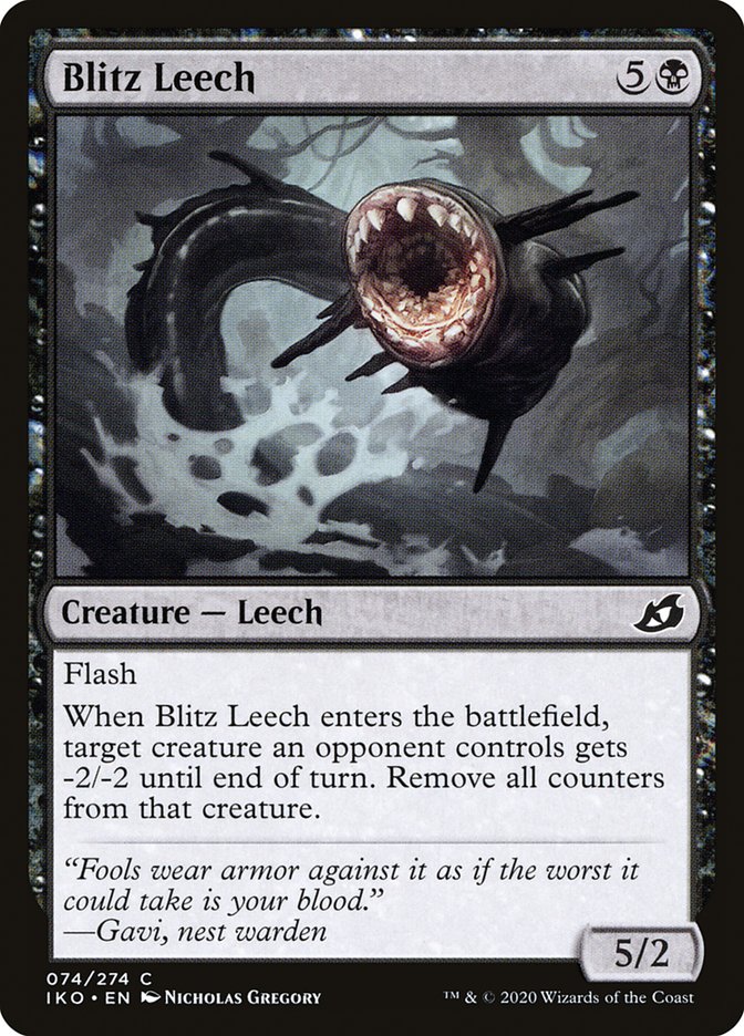 Blitz Leech [Ikoria: Lair of Behemoths] - Destination Retro