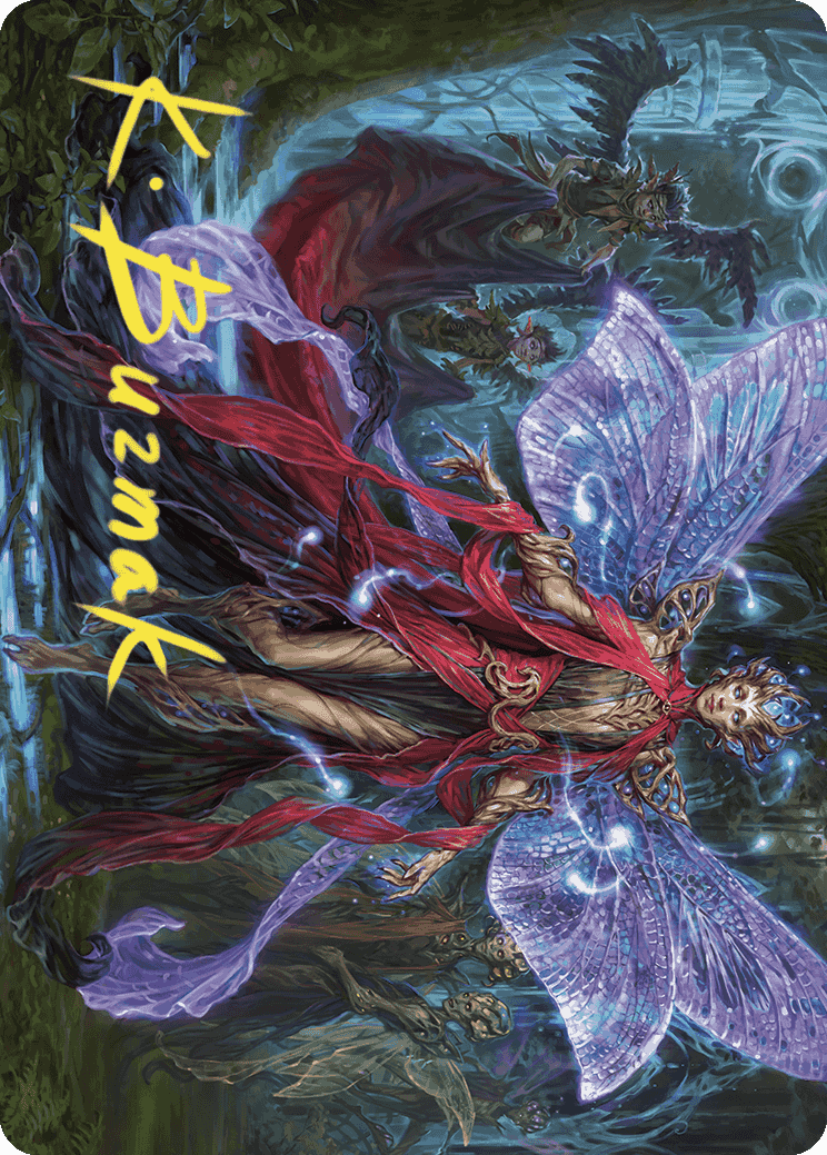 Tegwyll, Duke of Splendor Art Card (Gold-Stamped Signature) [Wilds of Eldraine Art Series] - Destination Retro