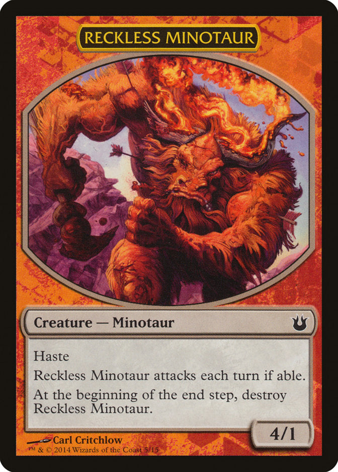 Reckless Minotaur [Hero's Path Promos] - Destination Retro