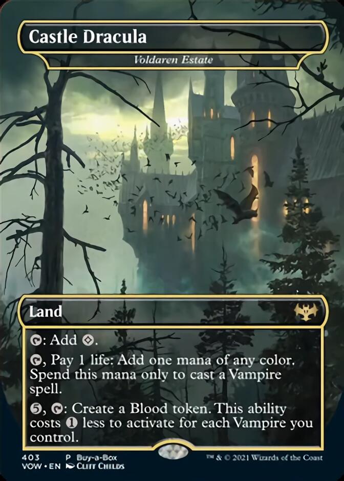 Voldaren Estate - Castle Dracula (Buy-A-Box) [Innistrad: Crimson Vow] - Destination Retro