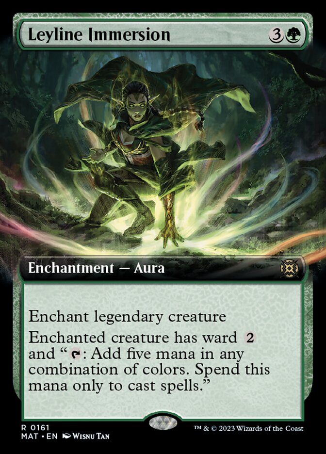 Leyline Immersion (Extended Art) [March of the Machine: The Aftermath] - Destination Retro