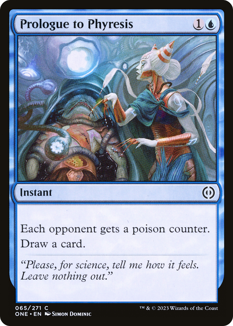 Prologue to Phyresis [Phyrexia: All Will Be One] - Destination Retro