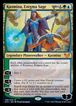 Kasmina, Enigma Sage [Strixhaven: School of Mages] - Destination Retro