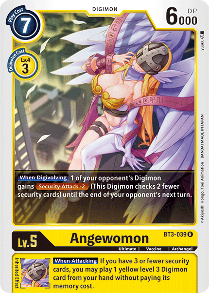 Angewomon [BT3-039] [Release Special Booster Ver.1.5] - Destination Retro