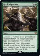 Herd Migration [Dominaria United Prerelease Promos] - Destination Retro
