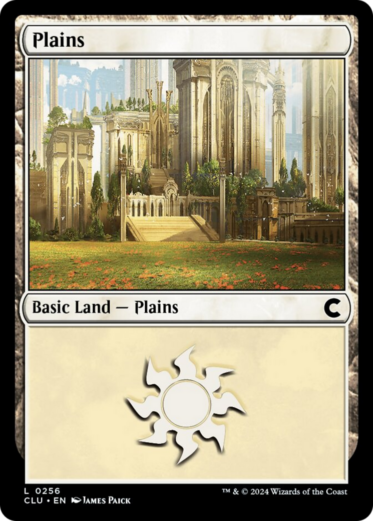 Plains (0256) [Ravnica: Clue Edition] - Destination Retro