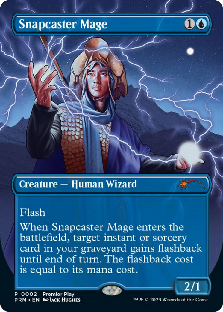 Snapcaster Mage (Borderless Alternate Art) [Regional Championship Qualifiers 2023] - Destination Retro