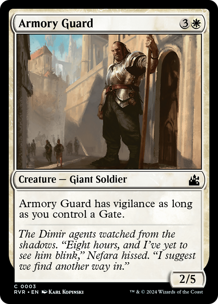 Armory Guard [Ravnica Remastered] - Destination Retro