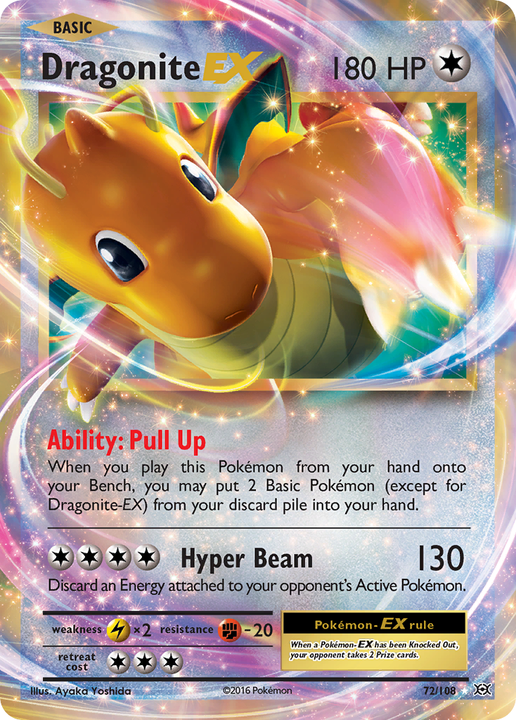Dragonite EX (72/108) [XY: Evolutions] - Destination Retro