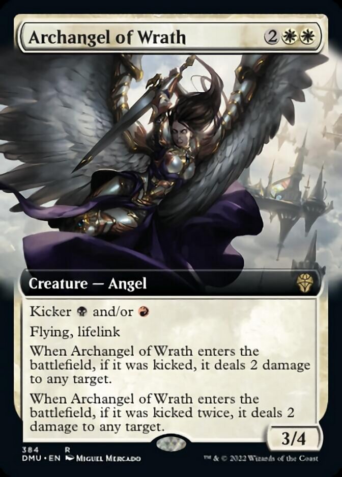 Archangel of Wrath (Extended Art) [Dominaria United] - Destination Retro