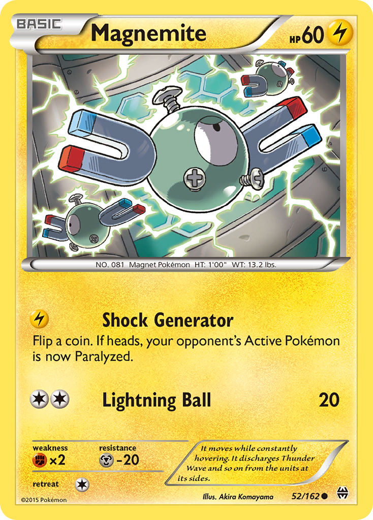Magnemite (52/162) [XY: BREAKthrough] - Destination Retro