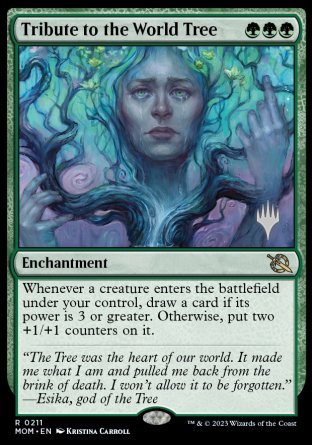 Tribute to the World Tree (Promo Pack) [March of the Machine Promos] - Destination Retro