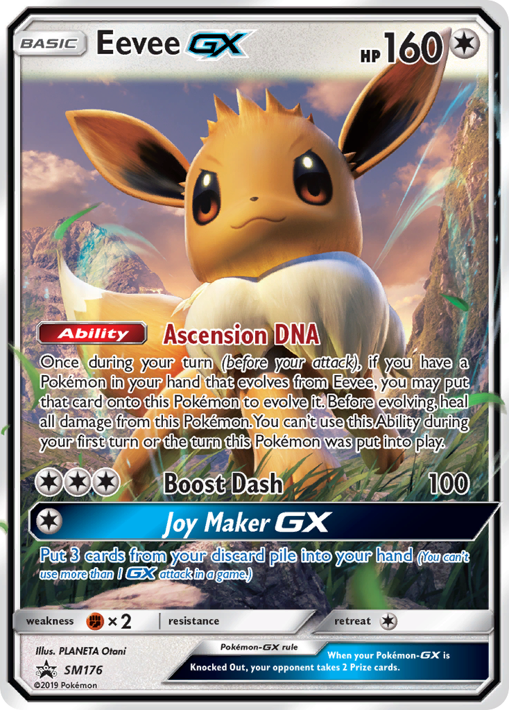Eevee GX (SM176) [Sun & Moon: Black Star Promos] - Destination Retro