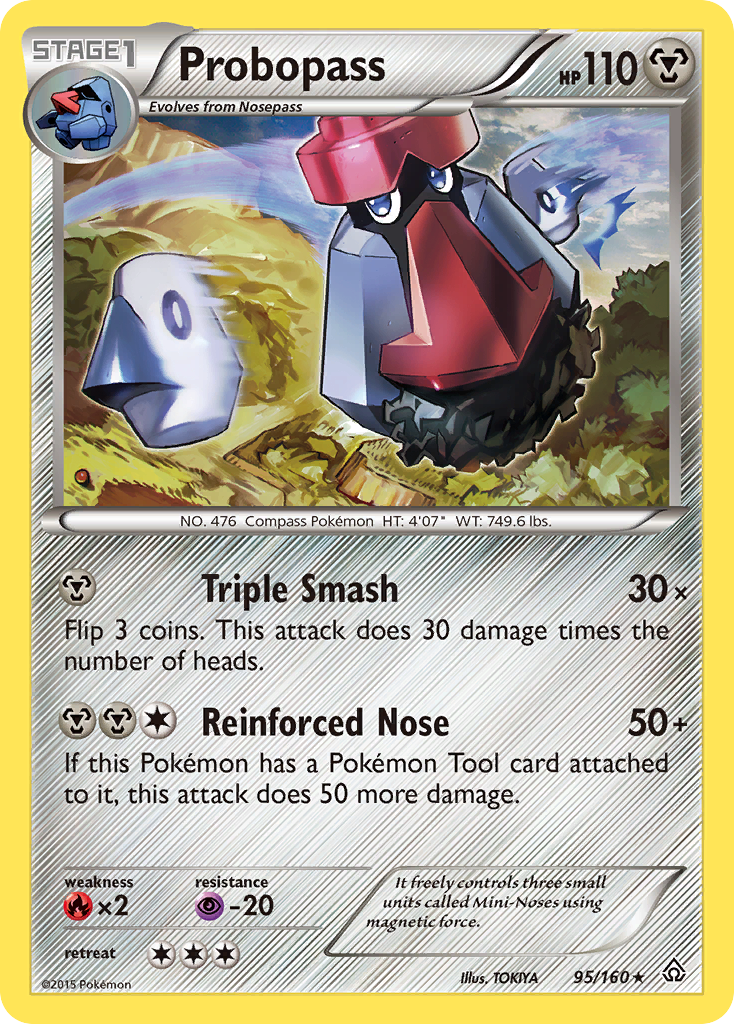 Probopass (95/160) [XY: Primal Clash] - Destination Retro
