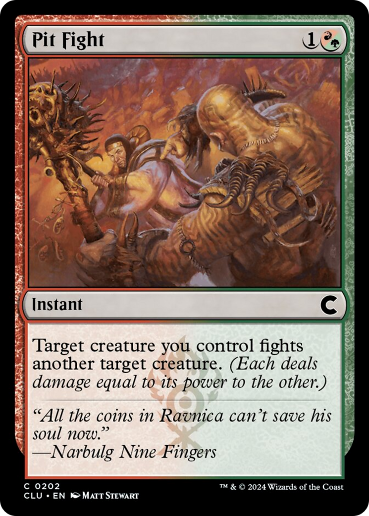 Pit Fight [Ravnica: Clue Edition] - Destination Retro