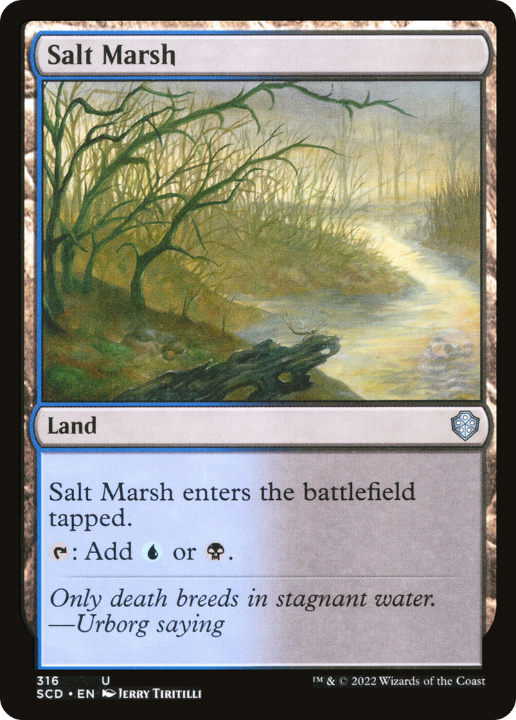 Salt Marsh [Starter Commander Decks] - Destination Retro