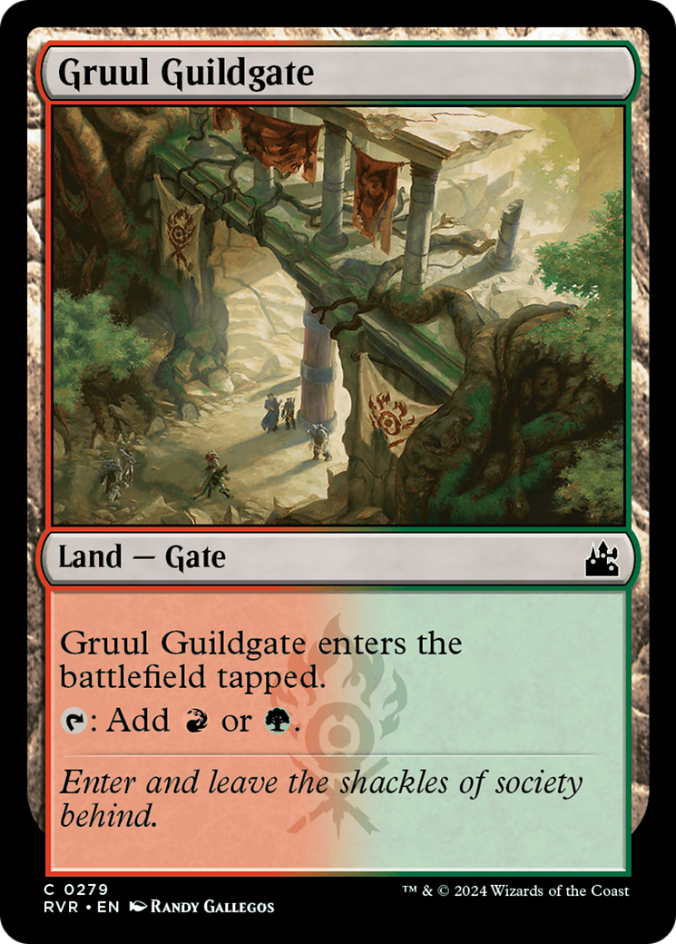 Gruul Guildgate [Ravnica Remastered] - Destination Retro