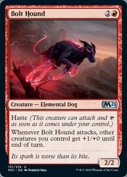 Bolt Hound [Core Set 2021] - Destination Retro