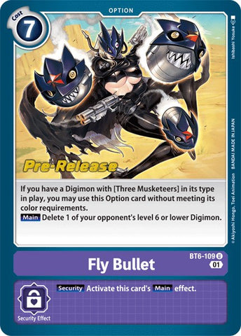 Fly Bullet [BT6-109] [Double Diamond Pre-Release Cards] - Destination Retro