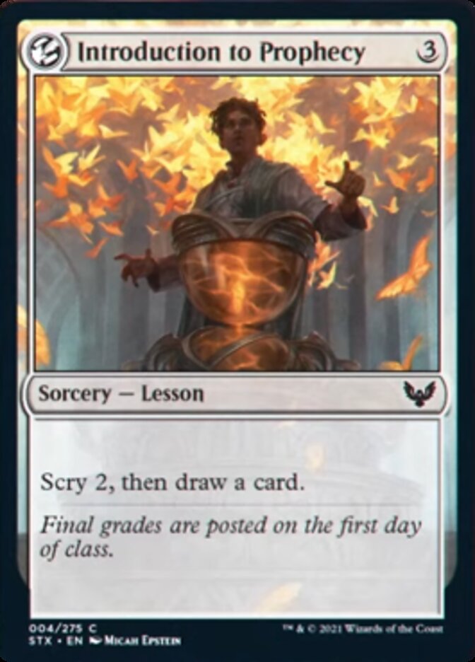 Introduction to Prophecy [Strixhaven: School of Mages] - Destination Retro