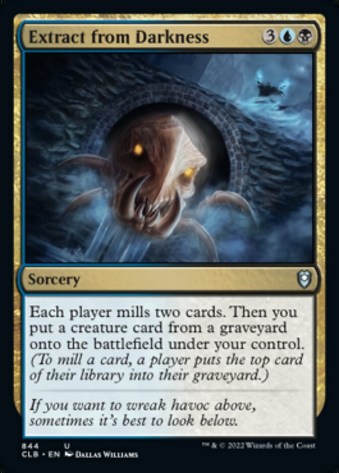 Extract from Darkness [Commander Legends: Battle for Baldur's Gate] - Destination Retro