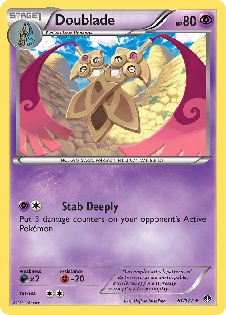 Doublade (61/122) [XY: BREAKpoint] - Destination Retro
