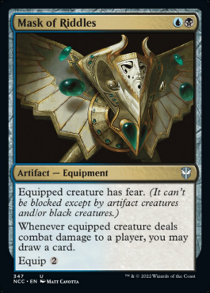 Mask of Riddles [Streets of New Capenna Commander] - Destination Retro