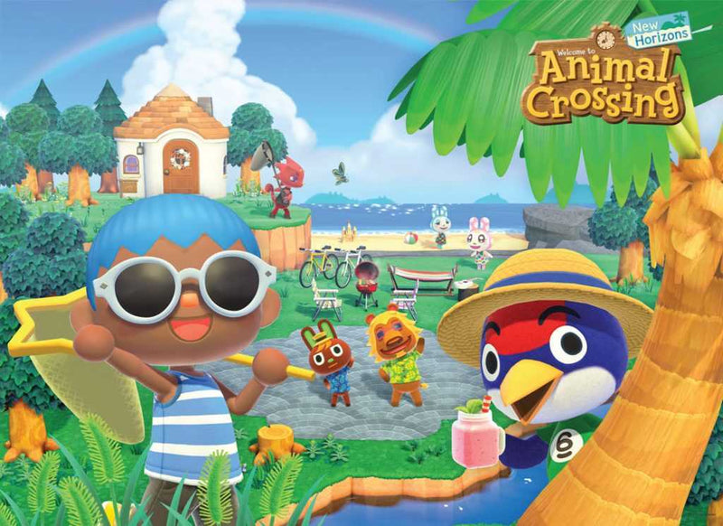 PUZZLES - Animal Crossing - Summer Fun - 1000 PIECES - Destination Retro